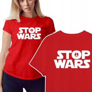 Koszulka Damska Ukraina Anty War Stop War - Xl