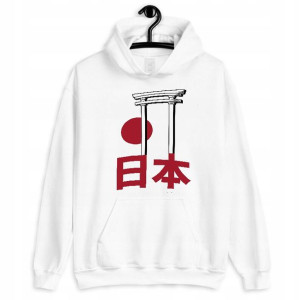 Bluza Męska Z Kapturem Japan Harajuku Style - L