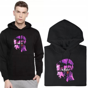 Bluza Z Kapturem Męska Stranger Things Wzory - S