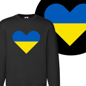 Męska Bluza Stop Wojnie Wolna Ukraina Wzory - Xl