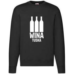 MĘSKA Bluza WINA TUSKA DUŻO Wzorów ROZMIAR - M