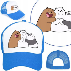 CZAPKA z DASZKIEM dla DZIECI MISIE Wiele Wzorów