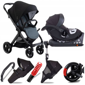 Wózek X-lander 4w1 X-pulse 01 I X-car Baza Isofix
