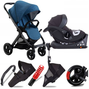 Wózek X-lander 4w1 X-pulse 07 I X-car Baza Isofix