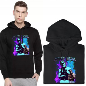 Męska BLUZA Z KAPTUREM TRAVIS SCOTT Wzory - M