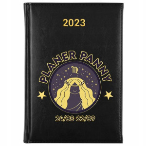 KALENDARZ A5 2023 Planer Książkowy ZNAKI ZODIAKU