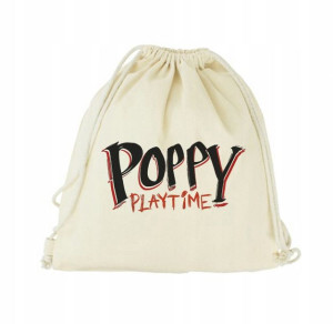 Plecak WOREK Beżowy Wiele Wzorów POPPY PLAYTIME