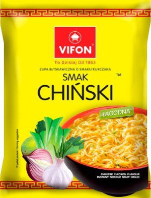 VIFON Zupa Kurczak SMAK CHIŃSKI Vifon 70g - 11 sztuk