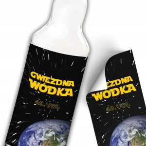 NAKLEJKA Etykieta na Wódkę Weselną Śmieszne WZORY