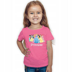 Koszulka Dziecięca 164cm Różowa PRINCESS 01