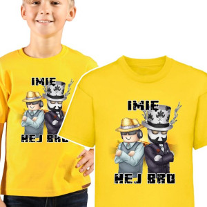 KOSZULKA DZIECIĘCA ROBLOX Twoje IMIĘ Wzory 146 cm