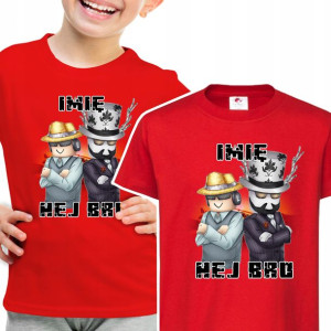 KOSZULKA DZIECIĘCA ROBLOX Twoje IMIĘ Wzory 98 cm