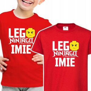 Koszulka Dziecięca Własne Imię Lego Ninjago 146 Cm