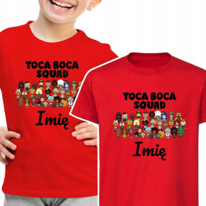 Koszulka Dziecięca Własne Imię Toca Boca - 122 Cm