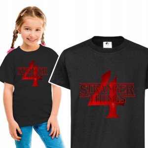 Koszulka T-shirt Dziecięcy Stranger Things 98 Cm