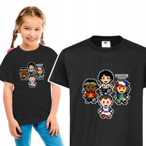 Koszulka T-shirt Dziecięcy Stranger Things 98 Cm