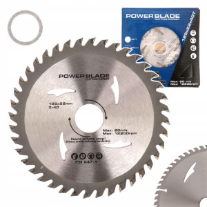 Tarcza Widiowa Do Drewna 125 Mm X 22,2 40t Widia