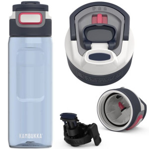 Butelka na wodę Kambukka Elton Graphite 1000ml Bidon 1l sportowy z tritanu