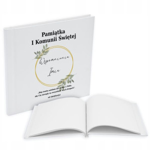 ALBUM PAMIĄTKA KOMUNII ŚWIĘTEJ Personalizowany MiX