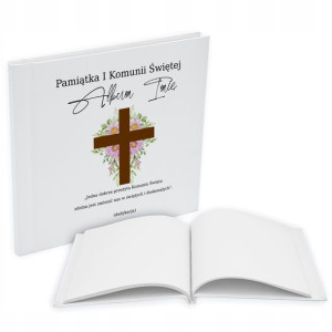 ALBUM PAMIĄTKA KOMUNII ŚWIĘTEJ Personalizowany MiX
