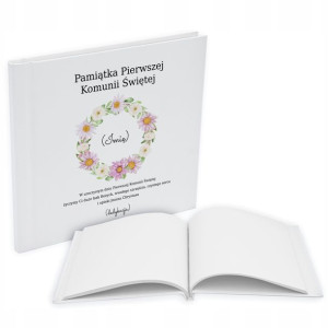 ALBUM PAMIĄTKA KOMUNII ŚWIĘTEJ Personalizowany MiX