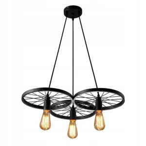 Lampa Sufitowa Wisząca App213-3Cp Koło Industrial