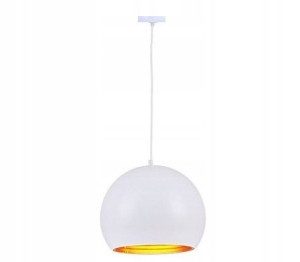 Lampa Sufitowa Wisząca Misa Como 25 E27 Loft Gold