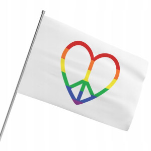 Flaga 80x50 Tęczowa Lgbt Pride Dużo Wzorów