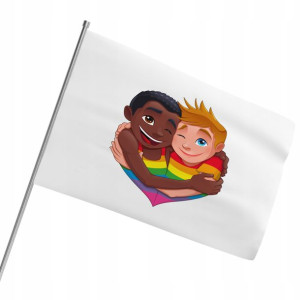Flaga 80x50 Tęczowa Lgbt Pride Dużo Wzorów