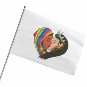 Flaga 80x50 Tęczowa Lgbt Pride Dużo Wzorów