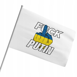 Flaga 80x50 Ukraina - Solidarni Z Ukrainą Wzory