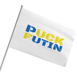 Flaga 80x50 Ukraina - Solidarni Z Ukrainą Wzory