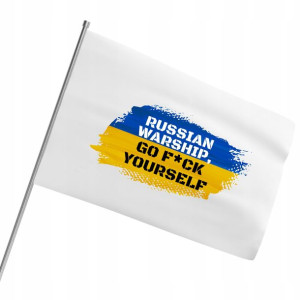 Flaga 80x50 Ukraina - Solidarni Z Ukrainą Wzory