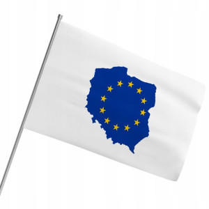 FLAGA 80x50 UNII EUROPEJSKIEJ Polska Wiele Wzorów