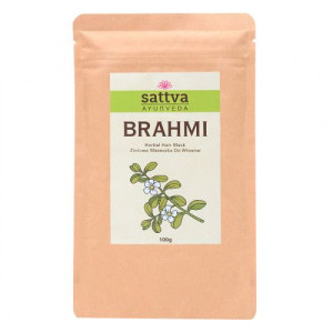 Sattva Ayurveda Brahmi ziołowa odżywka do włosów 100 g