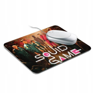Podkładka pod mysz GAMINGOWA MiX WZORÓW SQUID GAME