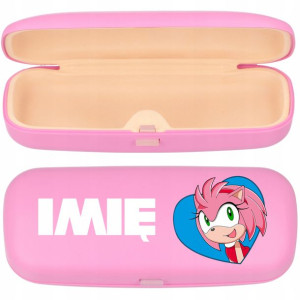 ETUI na Okulary PREZENT dla DZIECI WZORY SONIC