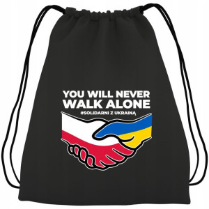 Plecak WOREK Bawełna WOLNA UKRAINA ANTY WAR
