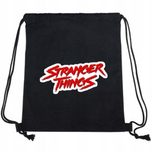 Plecak WOREK Bawełniany STRANGER THINGS Wzory MiX