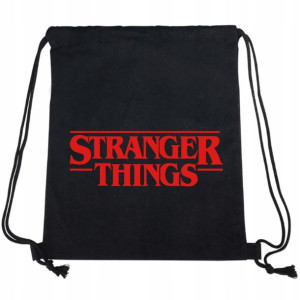 Plecak WOREK Bawełniany STRANGER THINGS Wzory MiX