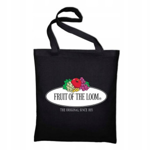Stylowa TORBA na zakupy Czarn FRUIT of THE LOOM 03