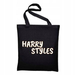 Czarna TORBA Shopper Prezent fana HARRY STYLES 09