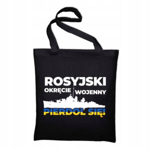 Torba Eco Shopper Solidarni Z Ukrainą Anty War