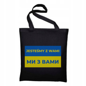 Torba Eco Shopper Solidarni Z Ukrainą Stop Wojnie