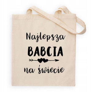 TORBA EKO na Zakupy Prezent dla BABCI Dzień BABCI