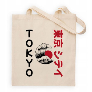 TORBA EKO Shopper na RAMIĘ JAPAN STYLE MiX Wzorów