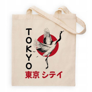 TORBA EKO Shopper na RAMIĘ JAPAN STYLE MiX Wzorów
