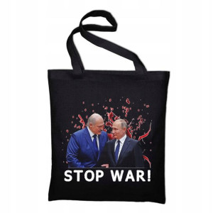 Torba Shopper Anty War Wolna Ukraina Stop Wojnie