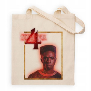 TORBA Shopper Beżowa STRANGER THINGS Wiele WZORÓW
