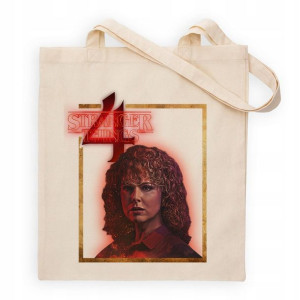 TORBA Shopper Beżowa STRANGER THINGS Wiele WZORÓW